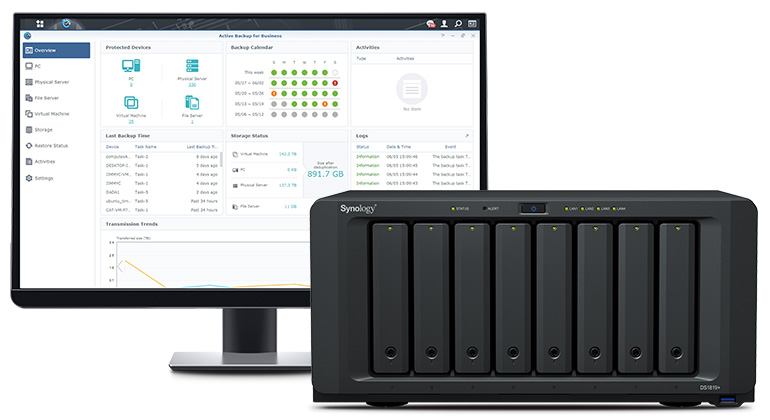 Synology NAS systemen